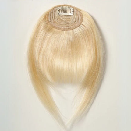 Toupet cheveux frange à clip cheveux naturels