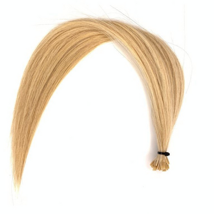 Image montrant une extension cheveux blond