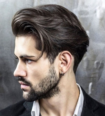 Extension cheveux homme adhésive cheveux naturels