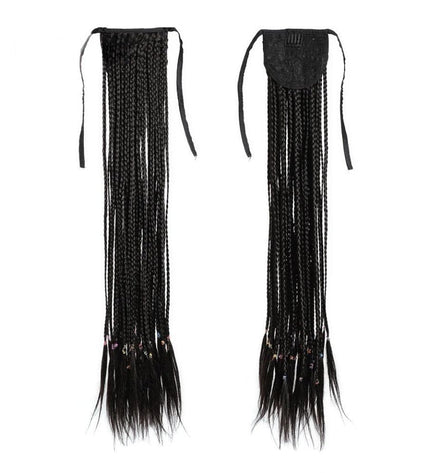 Extension cheveux tresse longue synthétique