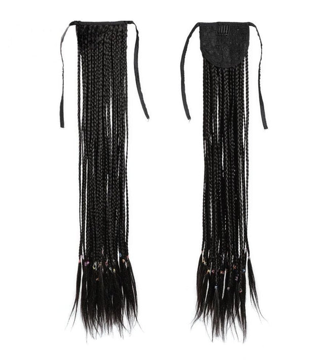 Extension cheveux tresse longue synthétique