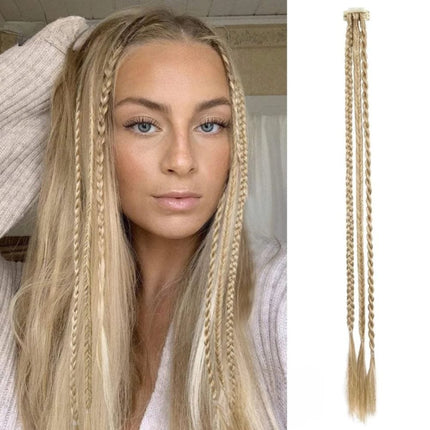 Extension cheveux tresse synthétique à clip