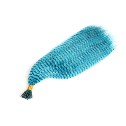 Extensions de cheveux plumes synthétiques colorées