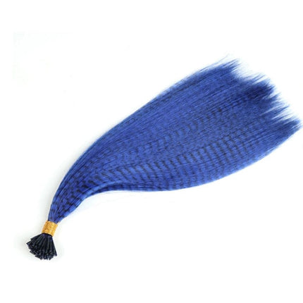 Extensions de cheveux plumes synthétiques colorées