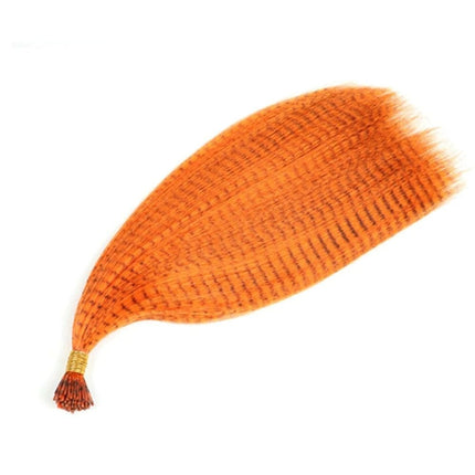 Extensions de cheveux plumes synthétiques colorées