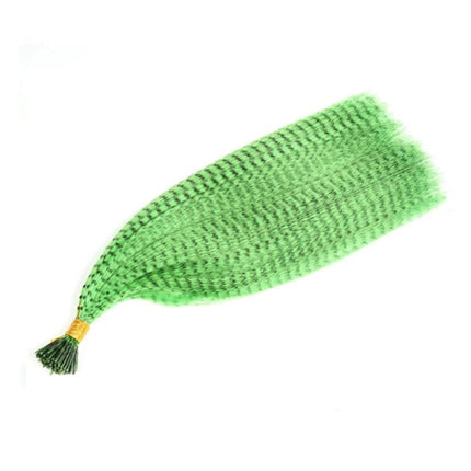 Extensions de cheveux plumes synthétiques colorées