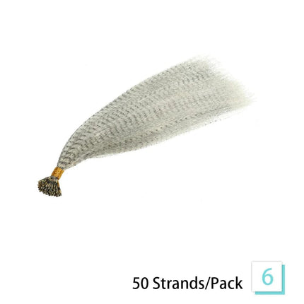 Extensions de cheveux plumes gris synthétiques pour look audacieux et coloré