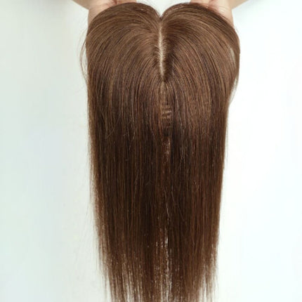 Postiche frange longue en cheveux naturels pour un look féminin et élégant