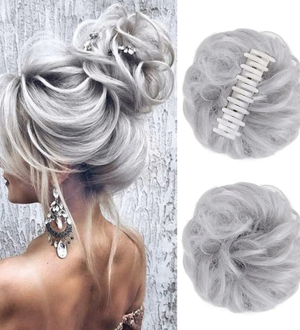 Postiche chignon pince à griffes synthétique