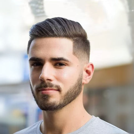 Postiche pemanent cheveux naturels pour homme