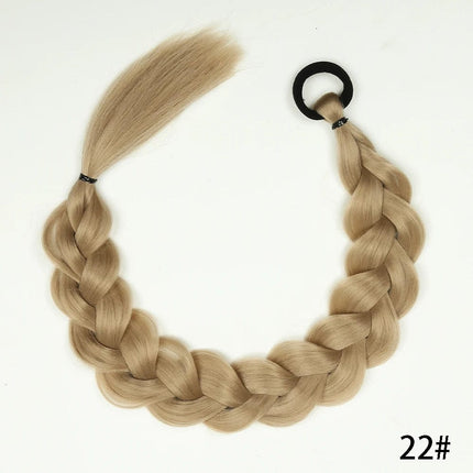 Postiche synthétique blonde tresse africaine longue pour style tendance et moderne