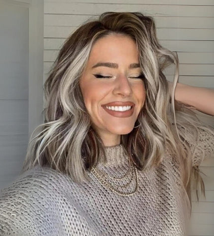 Toupet femme cheveux naturels raide à clip